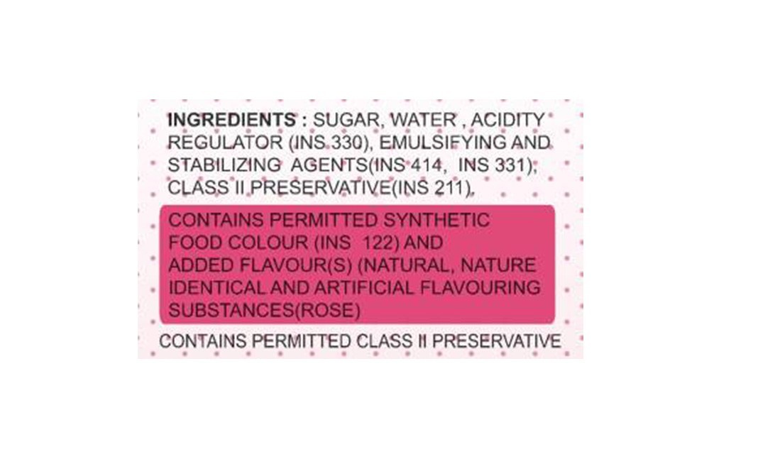 Rasna Shahi Gulab Rose Syrup    Bottle  750 millilitre